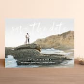 "Scripted" - Save the Dates in Ivory by Eric Clegg - Front