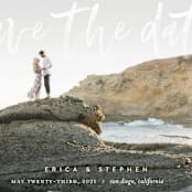 "Scripted" - Save the Dates in Ivory by Eric Clegg - Detail