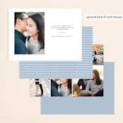 "Do This" - Save the Dates in Silk by Olivia Raufman - Back of Card Options