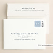 "Do This" - Save the Dates in Silk by Olivia Raufman - FREE Recipient Addressing