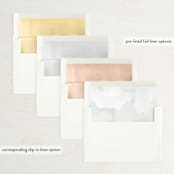"Summer" - Save the Dates in Sky by Angela Garrick - Envelope Liner Options
