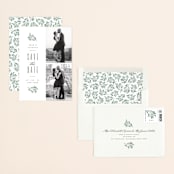 "botanica" - Save the Dates in Sage by Hooray Creative - Assembled
