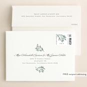 "botanica" - Save the Dates in Sage by Hooray Creative - FREE Recipient Addressing