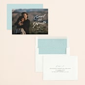 "Joyful Union" - Save the Dates in Veil by Brandy Folse - Assembled