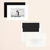 "Aperture" - Save the Dates in Ivory by Laura Hamm - Assembled