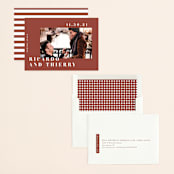 "Our Names" - Save the Dates in Rust by Kanika Mathur - Assembled