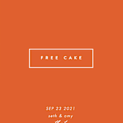 "Because Cake" - Save the Dates in Cayenne by Erin L. Wilson - Detail