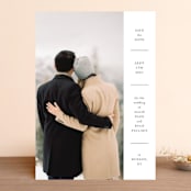 "Hudson" - Save the Dates in Snow by Megan Davis - Front