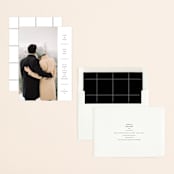"Hudson" - Save the Dates in Snow by Megan Davis - Assembled