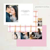 "Eliza" - Save the Dates in Spring by Yao Cheng Design - Back of Card Options