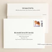 "Modern Grid" - Save the Dates in fog by Jessica Ogden - FREE Recipient Addressing