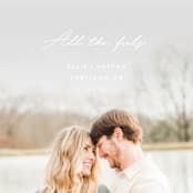 "all the feels" - Save the Dates in Pearl by Chandler Lettin - Detail