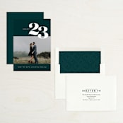 "Fresh Date" - Save the Dates in Peacock by Jessica Williams - Assembled