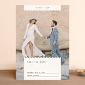"Label" - Save the Dates in Slate by Joyce Pinheiro - Front
