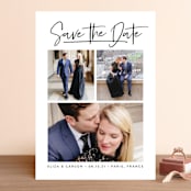 "our gallery" - Save the Dates in Ivory by Susan Asbill - Front