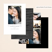 "our gallery" - Save the Dates in Ivory by Susan Asbill - Back of Card Options