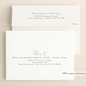 "Streams" - Save the Dates in Autumn by Elky Ink - FREE Recipient Addressing