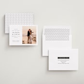 "Elegant Space" - Save the Dates in Sugar by Jessica Williams - Assembled