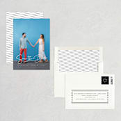 "Swashy Save" - Save the Dates in Cotton by Anna Elder - Assembled