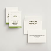"Portrait" - Save the Dates in Charcoal by Minted - Assembled