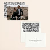 "Growing Love" - Save the Dates in Dahlia by Alice Carmen - Assembled