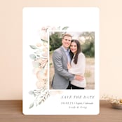 "Gentile" - Save the Dates in Evergreen by Petra Kern - Front