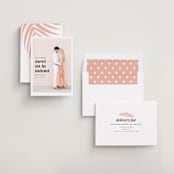 "Meet Us In Miami" - Save the Dates in Blush by Laura Hamm - Assembled