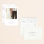 "meant to be" - Save the Dates in Ebony by Angela Thompson - Assembled