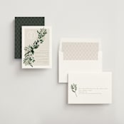 "Watermark" - Save the Dates in Taupe by Kaydi Bishop - Assembled