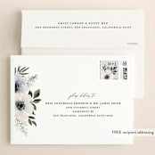 "Nantucket Romance" - Save the Dates in Marine by Chris Griffith - FREE Recipient Addressing