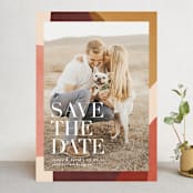 "Galeria" - Save the Dates in Autumn Desert by Kelly Schmidt - Front