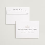 "Love Snaps" - Save the Dates in Opal by Cat Caudillo - FREE Recipient Addressing