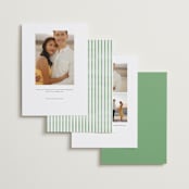 "Charming" - Save the Dates in Meadow by Melanie Kosuge - Back of Card Options