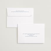 "Bermuda" - Save the Dates in Beach Blue by Ani Somi - FREE Recipient Addressing