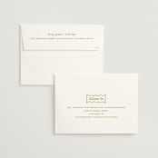 "Paris" - Save the Dates in Macaron by Pink House Press - FREE Recipient Addressing