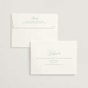 "Sullivans" - Save the Dates in Mint Julep by Alston Foster - FREE Recipient Addressing