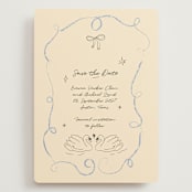 "The Swan" - Save the Dates in Dream by Helena Vitto - Front