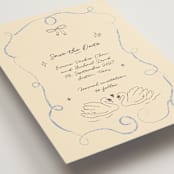 "The Swan" - Save the Dates in Dream by Helena Vitto - Detail
