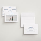 "Royal" - Save the Dates in Cobalt by Petra Kern - Assembled