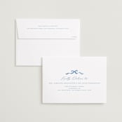 "Royal" - Save the Dates in Cobalt by Petra Kern - FREE Recipient Addressing