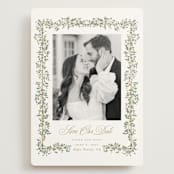 "Arbour" - Save the Dates in Lake by Leah Bisch - Front