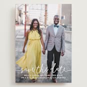 "Boho Love" - Save the Dates in Lily by Christine Taylor - Front