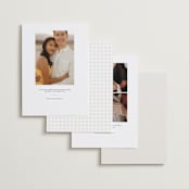 "Boho Love" - Save the Dates in Lily by Christine Taylor - Back of Card Options
