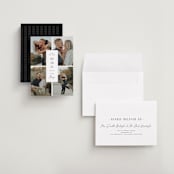 "Focused" - Save the Dates in Snow by Michelle Taylor - Assembled