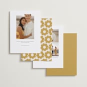 "RETRO ARCH" - Save the Dates in Desert by Morgan Kendall - Back of Card Options