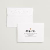 "RETRO ARCH" - Save the Dates in Desert by Morgan Kendall - FREE Recipient Addressing