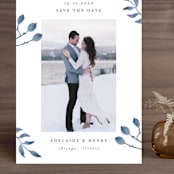 "Serenity" - Save the Dates in Nigella by Lehan Veenker - Front
