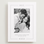 "Alcott" - Save the Dates in Mocha by Meagan Christensen - Front