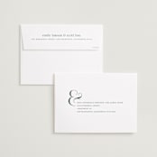 "This Couple" - Save the Dates in Pearl by Lauren Chism - FREE Recipient Addressing
