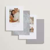 "Weightless" - Save the Dates in Moonstone by Helen Halik - Back of Card Options